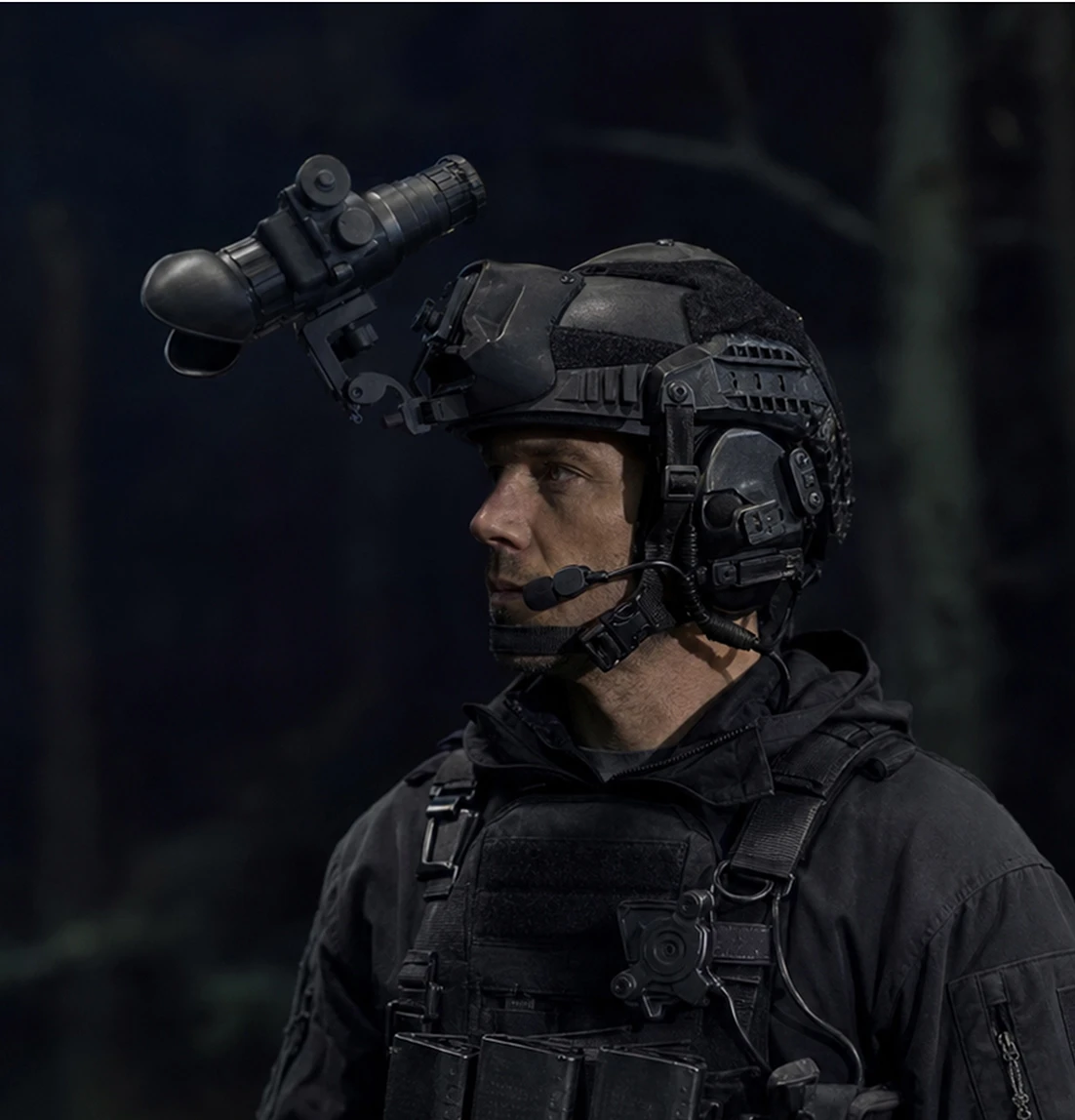 Helmet Mounted Night Vision Device for Tactical Operations Helmet Mounted Night Vision Device for Tactical Operations